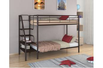 Двухъярусная кровать Толедо коричневый/венге