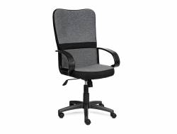 Кресло офисное СН757 ткань серый/чёрный