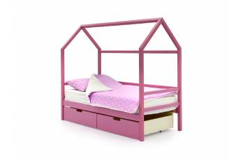 Кровать-домик Svogen с ящиками лаванда