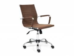 Кресло офисное Urban-low флок коричневый