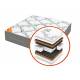 Матрас Mega кокос 10 TFK Gray Night 140х190