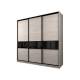 Шкаф-купе Max МШ-23-6-27-999 пленка Oracal черная