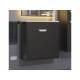 Тумба с раковиной Uperwood Modul матовая черная 60 см