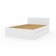 Кровать Монблан с ящиками 140х200 см Белый