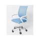 Кресло офисное BN 7166 белый-голубой