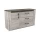 Комод Денвер Риббек серый