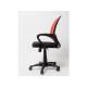 Кресло офисное OC 9030 черно-красный