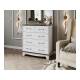 Комод Валенсия венге цаво/белый снег