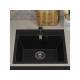 Кухонная мойка Uperwood ECON UPD-408-004 черная матовая