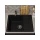 Кухонная мойка Uperwood ECON UPD-201-004 черная матовая