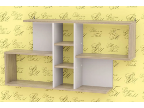 Полка Д-15 Белый-дуб сонома