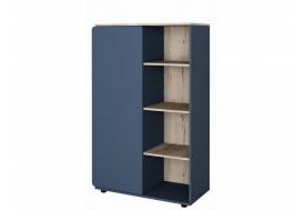 Шкаф комбинированный Дельта-Лофт 13 дуб ирландский/черный