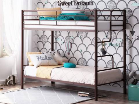 Двухъярусная кровать Севилья-4 коричневый