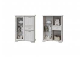 Комод Николь с 1 стеклянной дверкой