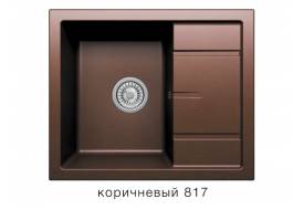 Кухонная мойка Tolero R-107 Коричневый 817