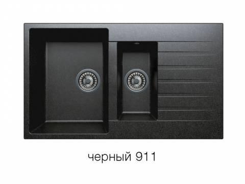 Кухонная мойка Tolero R-118 Черный 911