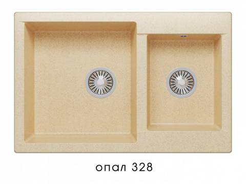 Мойка Polygran Brig-772 Опал 328
