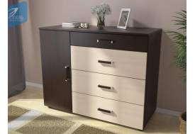 Комод Вега К-02 венге/дуб молочный