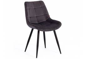 Стул Abruzzo mod. 8060 серый вельвет