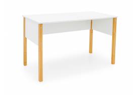 Стол письменный Svogen дерево-белый