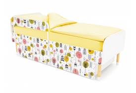 Кровать Stumpa Классика с бортиком и ящиками Стрелы