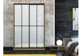 Шкаф-купе Лофт Шк16-60 1600 глубина 600 фасад МДФ белый глянец +