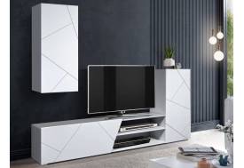 Стенка Прага 6 белый/софт белый