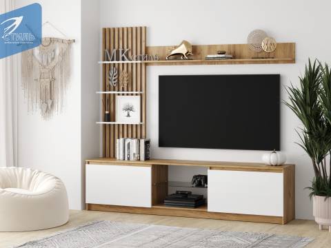 Стенка НМ-001 Бостон МДФ