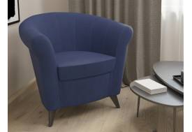 Банкетка Лагуна 6-5116 в ткани сапфир