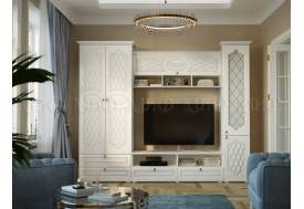 Гостиная Престиж Белый матовый