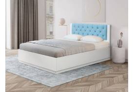 Кровать Венеция 12.1 1600 с подъемным механизмом велюр 011