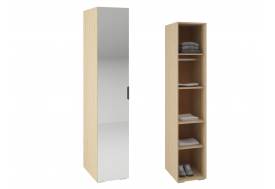 Шкаф-пенал Норд П-400 с зеркалом дуб сонома