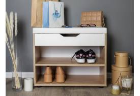 Обувница Liga с откидной крышкой 615 Дуб сонома