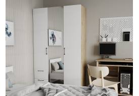 Шкаф Индиго трехстворчатый с зеркалом 1200