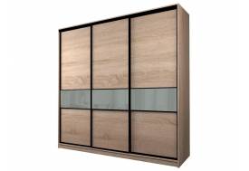 Шкаф-купе Max МШ-25-6-24/2-999 пленка Oracal светло-серая