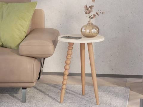 Стол журнальный Лотос Айвори