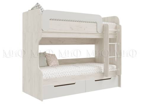 Кровать-чердак Юниор-4 Шарли Белый