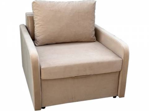 Кресло кровать Канзасик с подлокотниками velutta 05