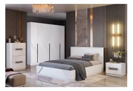 Спальня Палермо МДФ белый