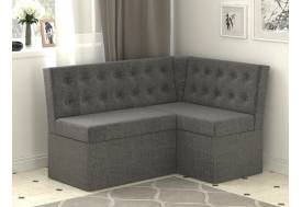 Скамья угловая Олимп-мини темно-серая