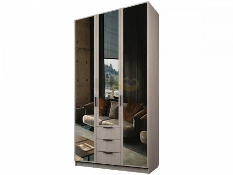 Шкаф с 3 ящиками Экон ЭШ3-РП-23-12/1-3я три зеркала