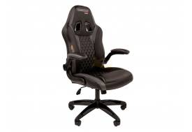 Офисное кресло Chairman game 15 Россия экопремиум черный/серый н.п.