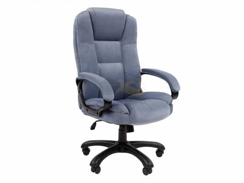 Кресло Chairman Home 600 Россия ткань Т-71 голубой