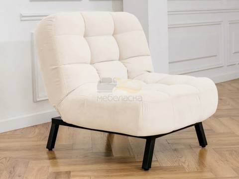 Кресло 1113 ткань вивальди 01 белый