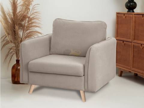 Кресло 4445 ткань Вивальди 04 бежевый