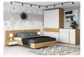 Спальня Бостон МДФ белый