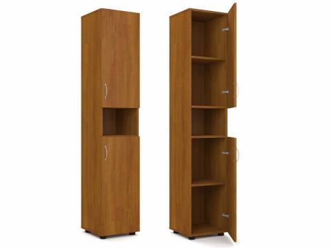 Шкаф узкий закрытый с нишей У.П-4 Универсал