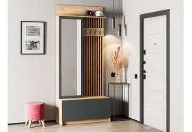 Вешалка Стоуби ВШ-1000 серый графит