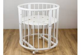 Кроватка трансформер 6 в 1 Классик белая