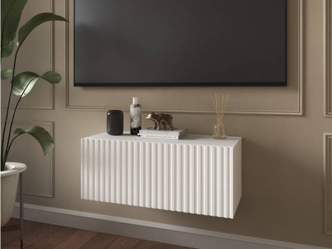 Тумба подвесная Lines MTV1-MA 750 мм Белый матовый